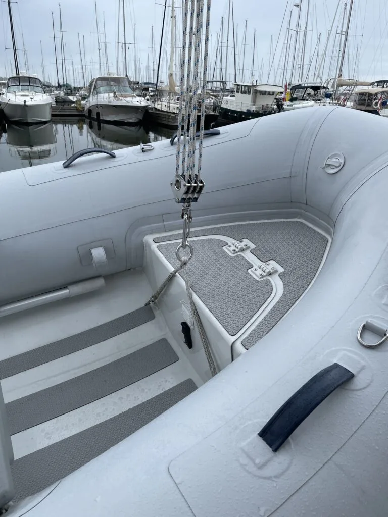 KLACKO HIGHFIELD DAVIT BRIDLE WITH TRIPLE BLOCK