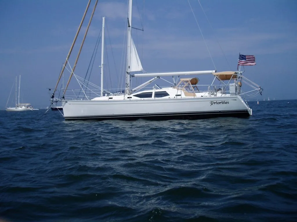 Saga 48 Dinghy Davit