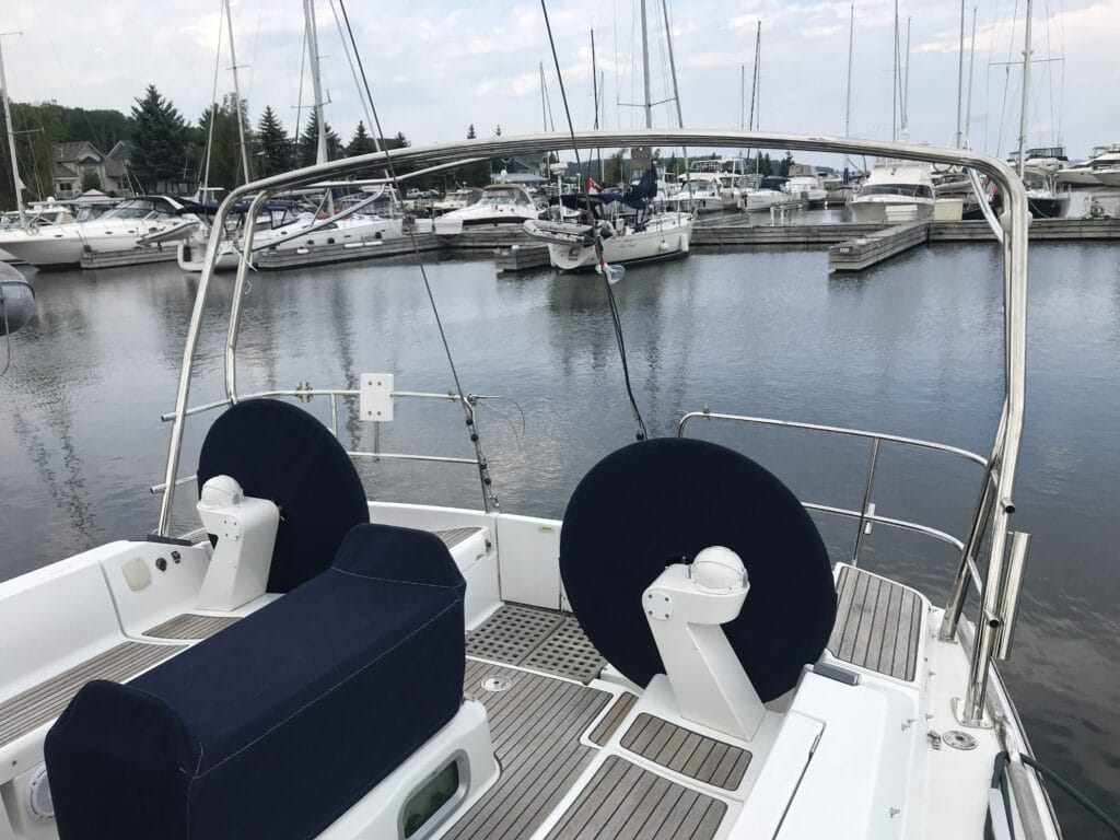 Jeanneau 49i Davit Arch Klacko Marine